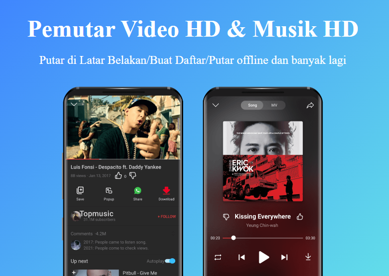 vidmate pemutar video hd