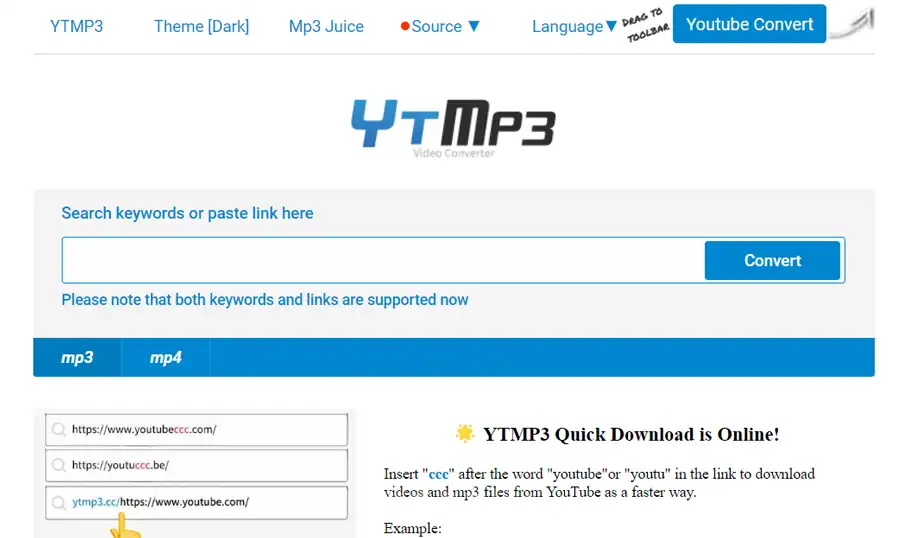 ytmp3 quick download